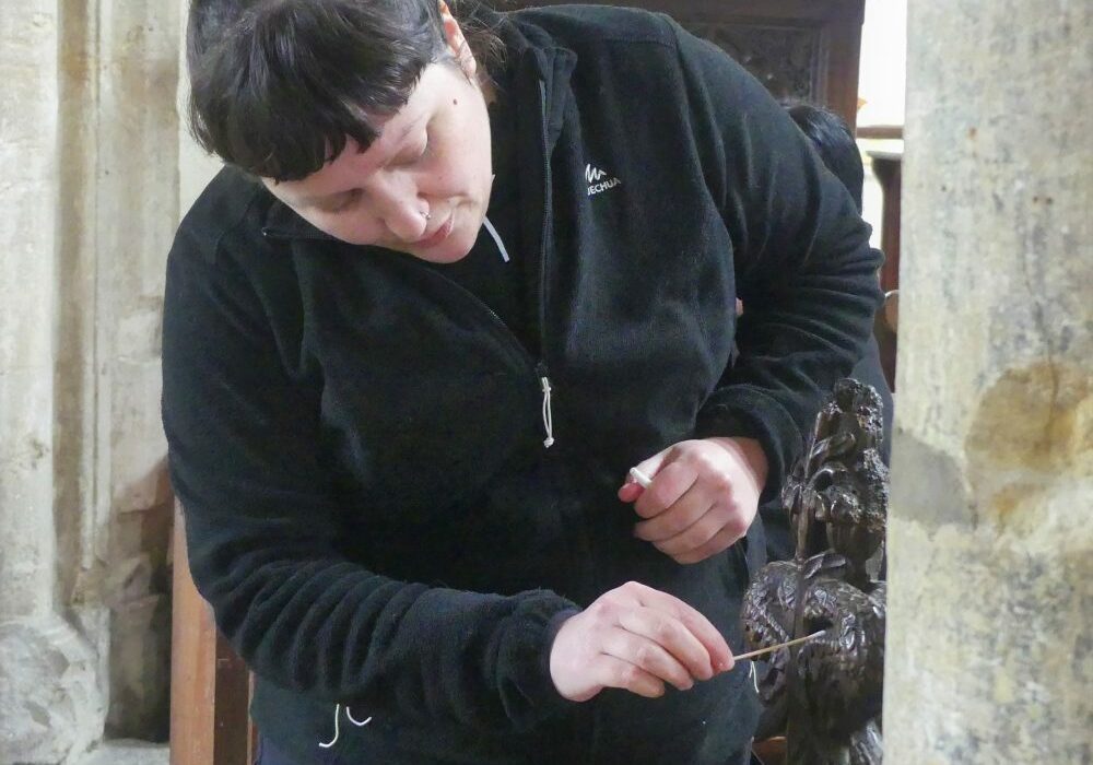 Gt Hockham Cleaning Workshop 10 Image of cleaning a church interior